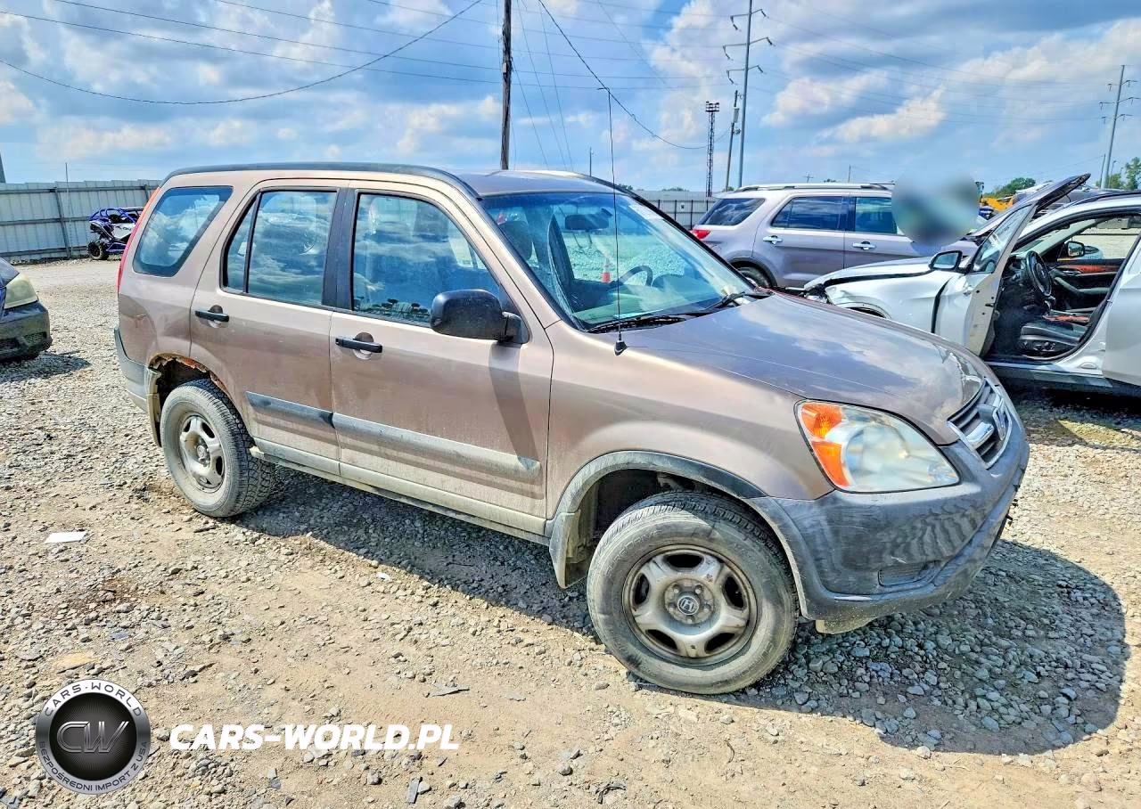2003 Honda Cr-V Lx VIN:JHLRD684X3C011924 - 4