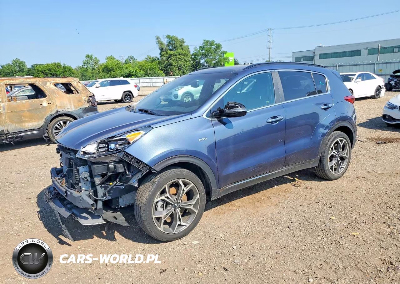 2022 Kia Sportage Sx VIN:KNDPRCA60N7025925 - 1