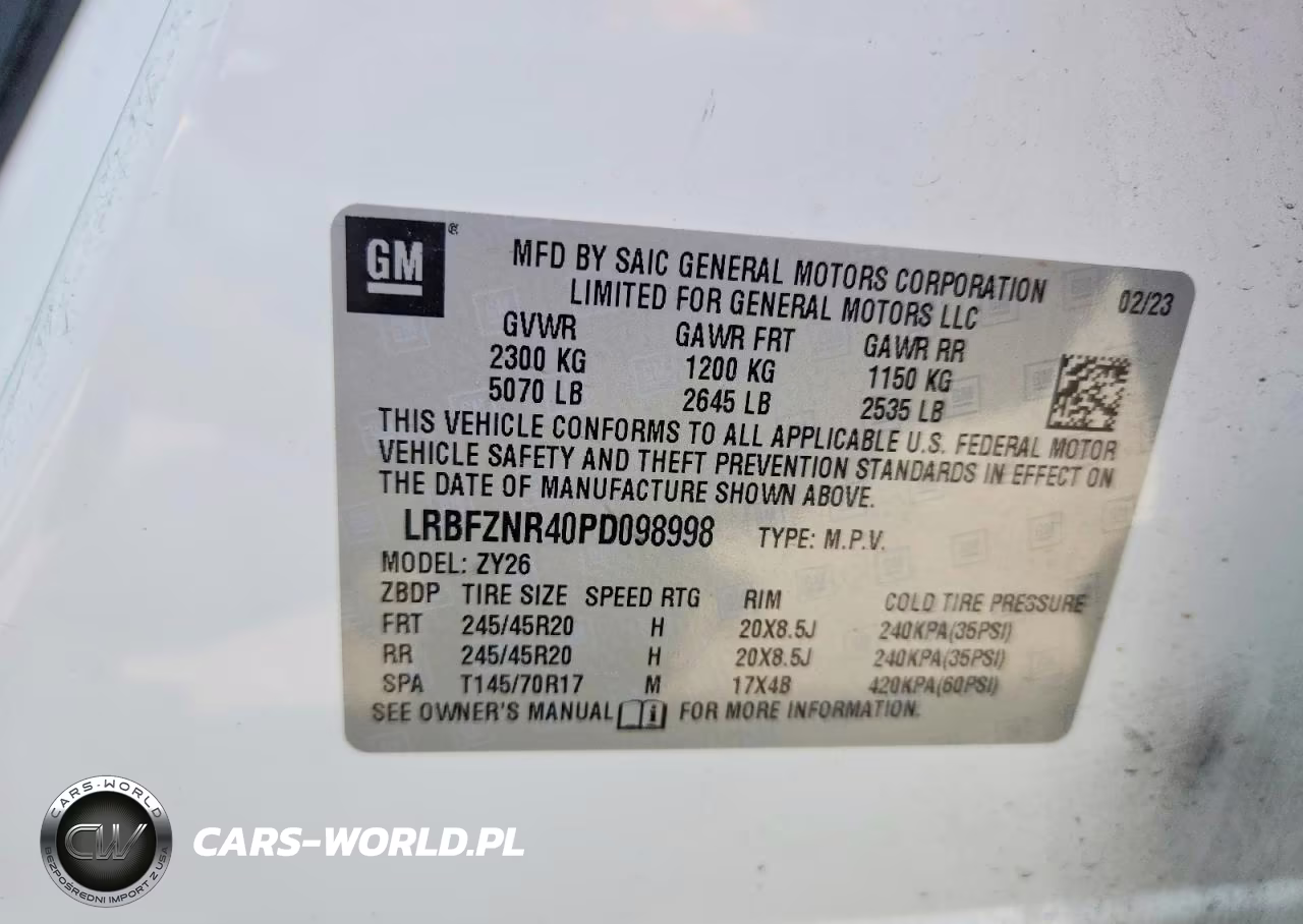 2023 Buick Envision Essence VIN:LRBFZNR40PD098998 - 13