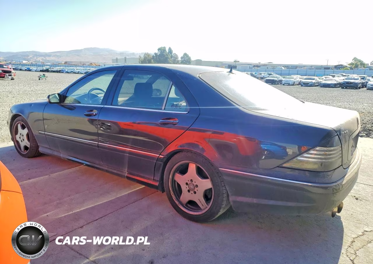 2002 Mercedes-Benz S 55 Amg VIN:WDBNG73J22A236790 - 2