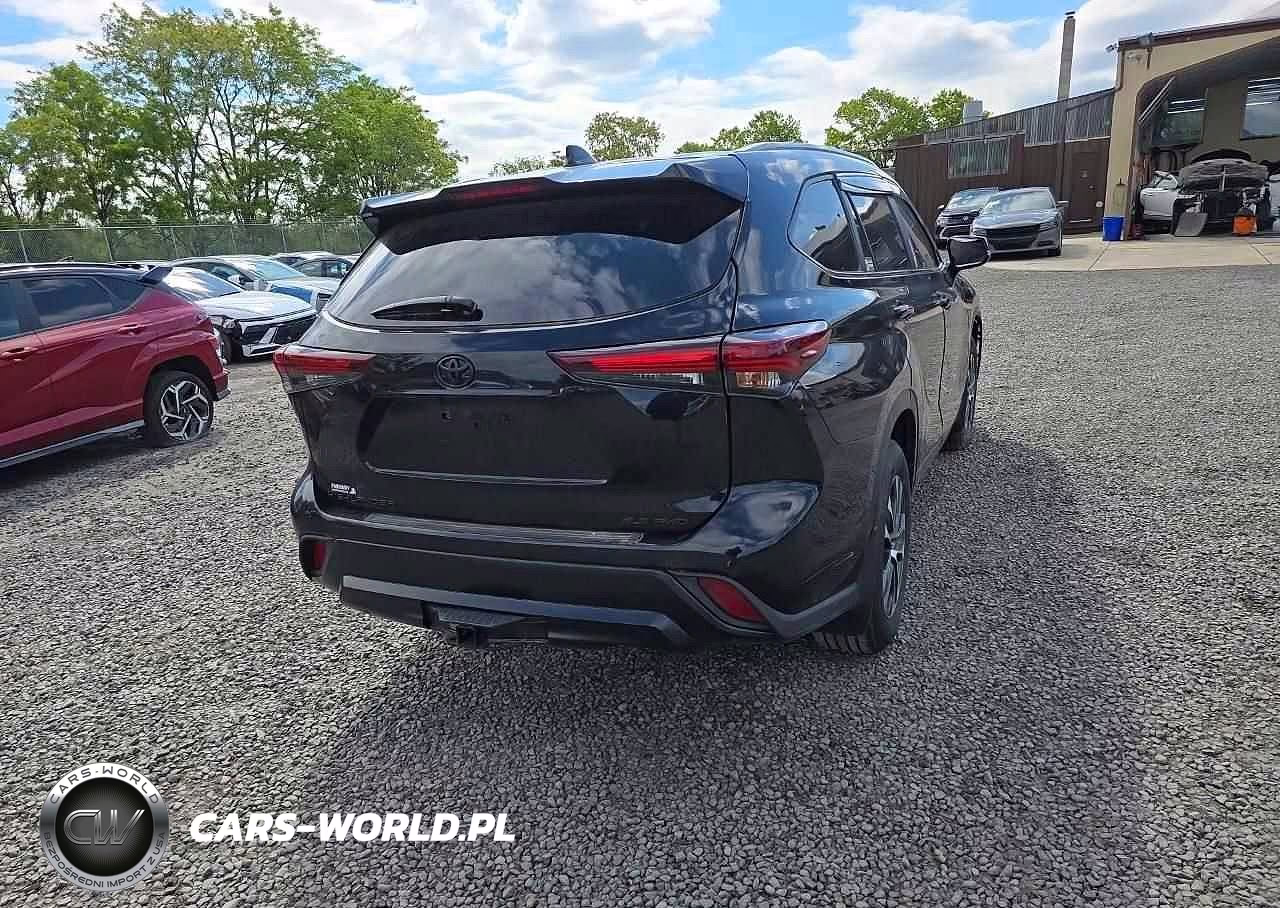2025 Toyota Highlander Xle VIN:5TDKDRBH6SS590550 - 4