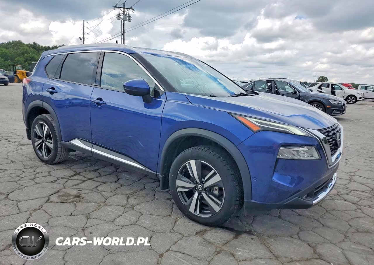 2021 Nissan Rogue Platinum VIN:JN8AT3DD9MW320046 - 4