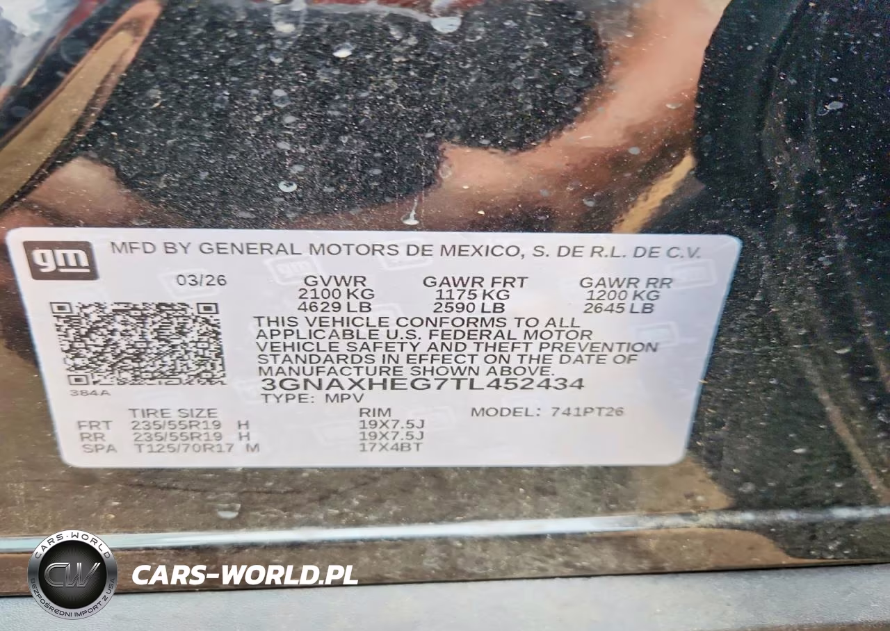 2026 Chevrolet Equinox Lt VIN:3GNAXHEG7TL452434 - 13