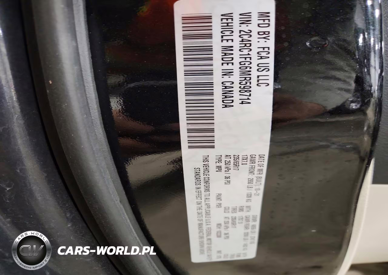 2021 Chrysler Pacifica Touring VIN:2C4RC1FG6MR598714 - 13