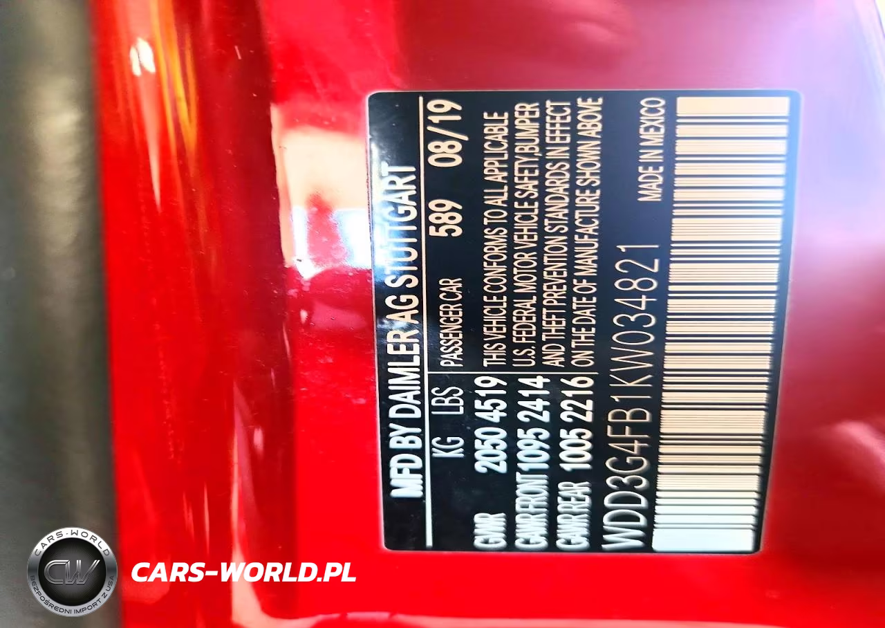 2019 Mercedes-Benz A 220 4Matic VIN:WDD3G4FB1KW034821 - 12