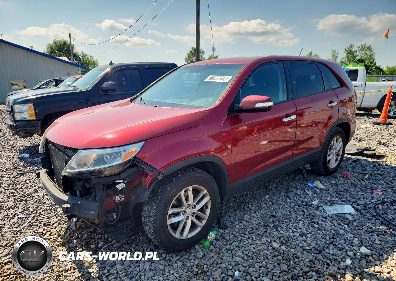 2014 Kia Sorento Lx VIN:5XYKT3A64EG462678 - 1