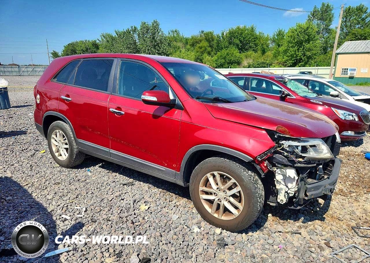 2014 Kia Sorento Lx VIN:5XYKT3A64EG462678 - 4