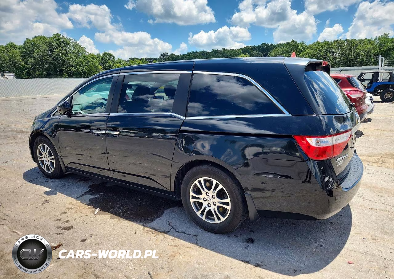 2013 Honda Odyssey Exl VIN:5FNRL5H66DB037324 - 2