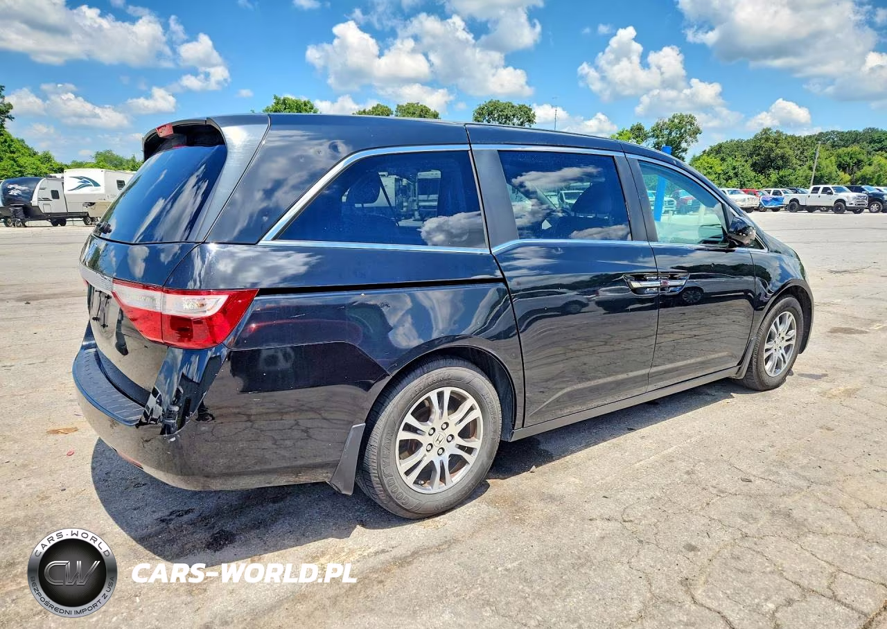 2013 Honda Odyssey Exl VIN:5FNRL5H66DB037324 - 3