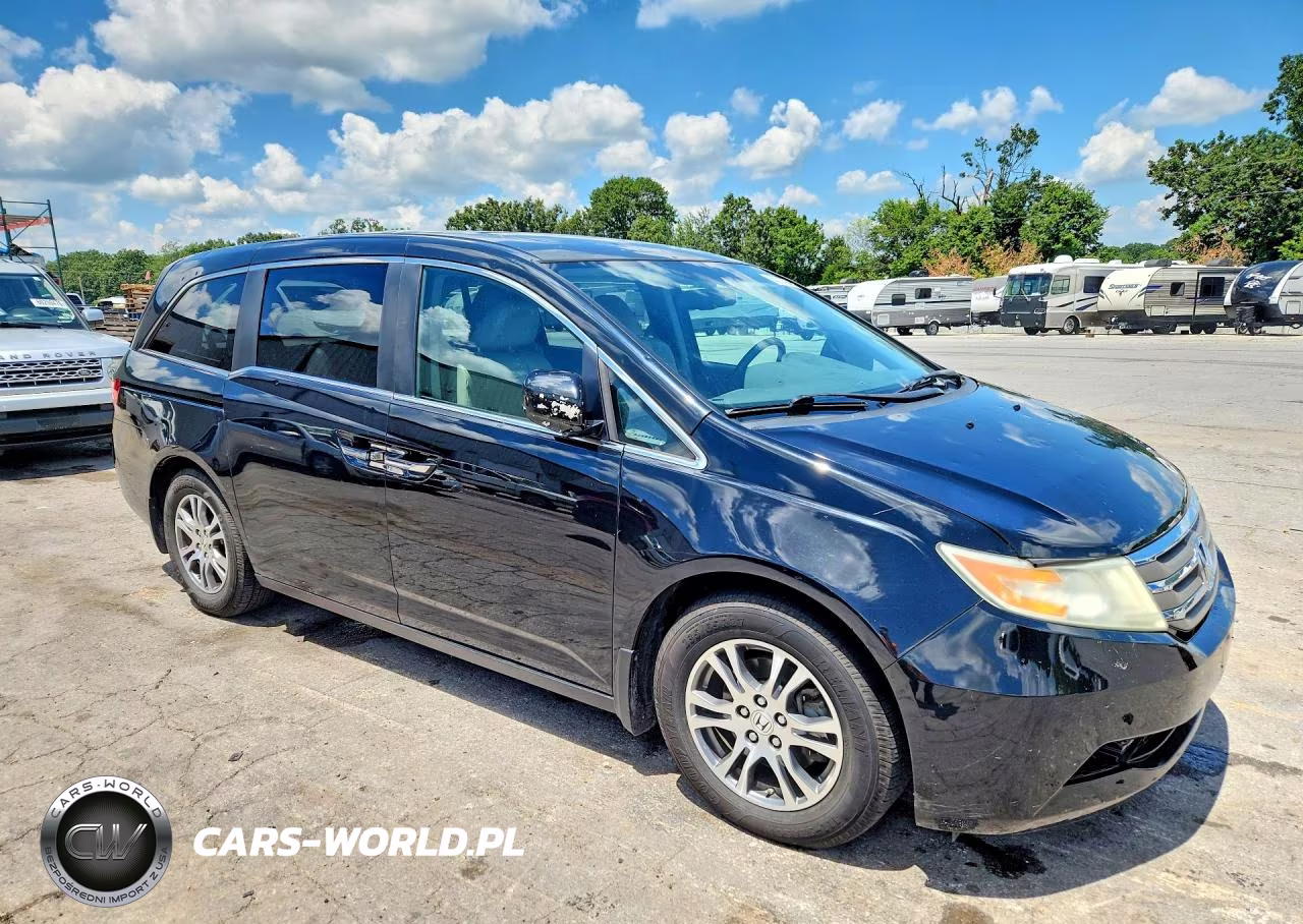 2013 Honda Odyssey Exl VIN:5FNRL5H66DB037324 - 4
