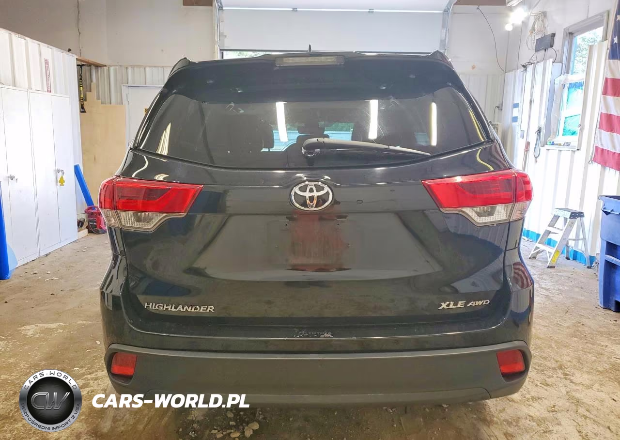 2019 Toyota Highlander Xle VIN:5TDJZRFH1KS616172 - 6