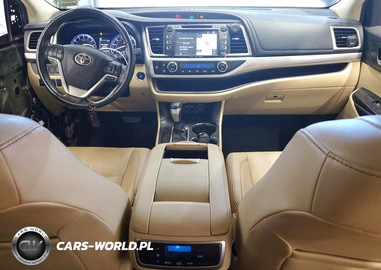 2019 Toyota Highlander Xle VIN:5TDJZRFH1KS616172 - 8