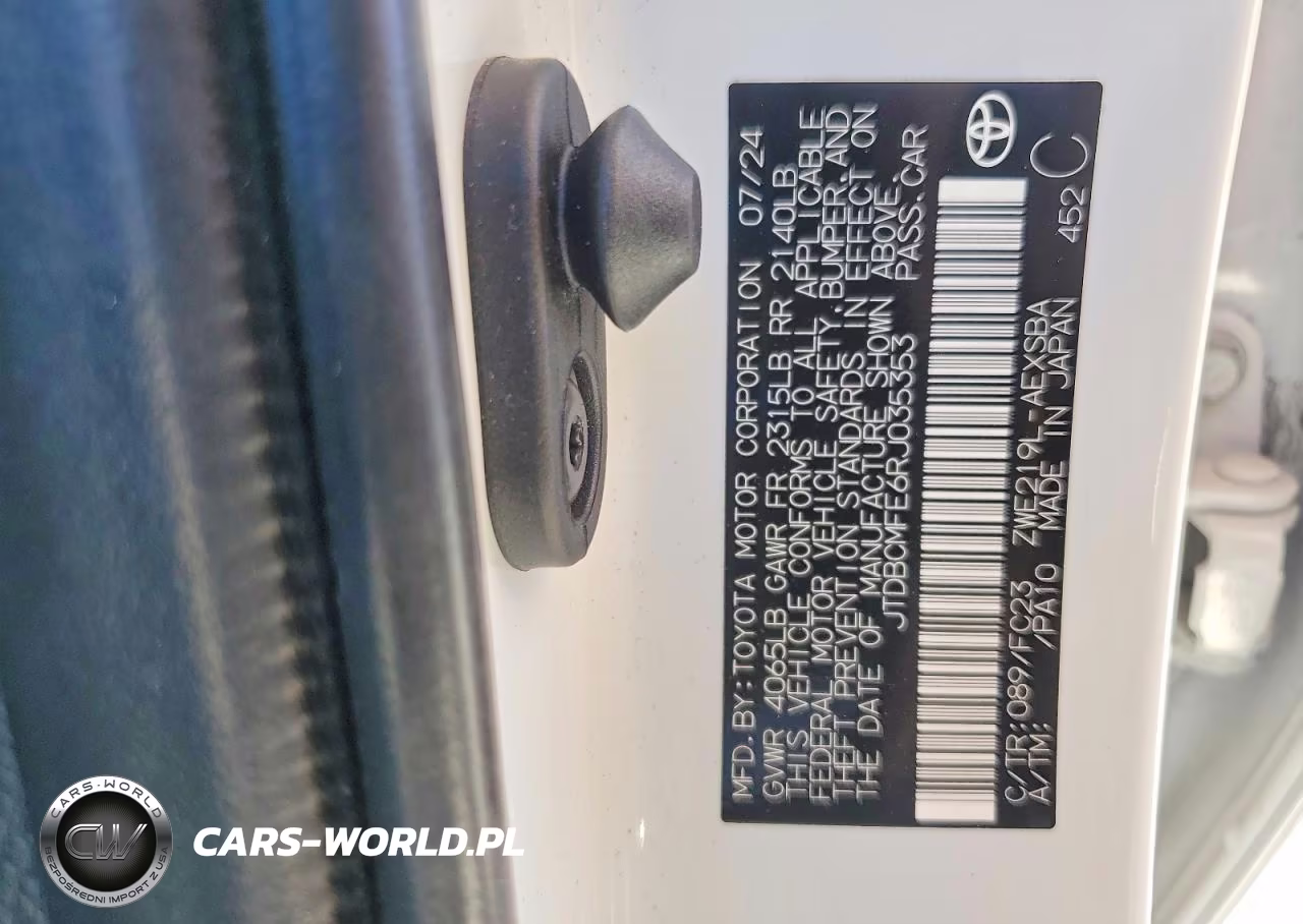 2024 Toyota Corolla Hybrid Se VIN:JTDBCMFE6RJ035353 - 12