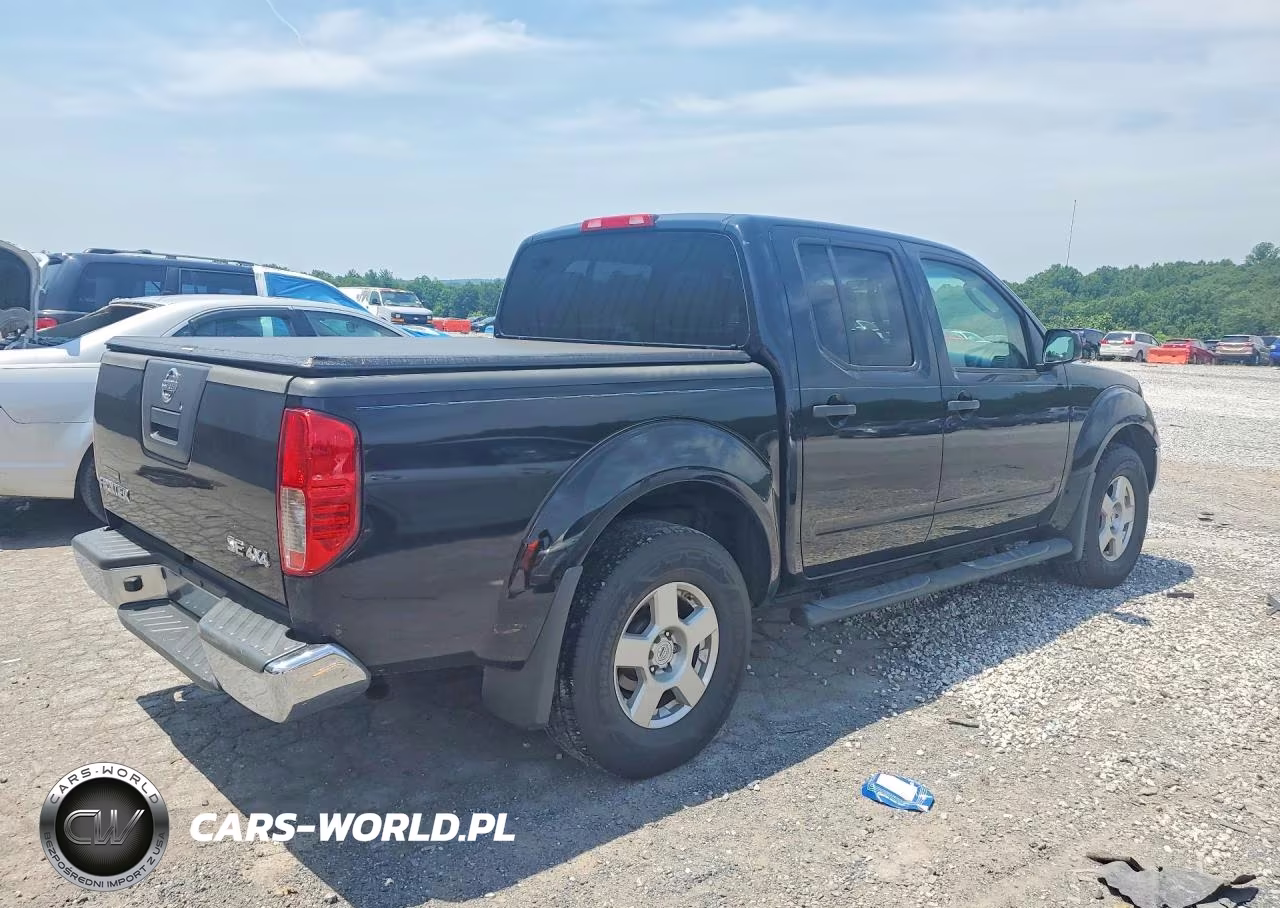 2008 Nissan Frontier Se V6 VIN:1N6AD07WX8C435814 - 3
