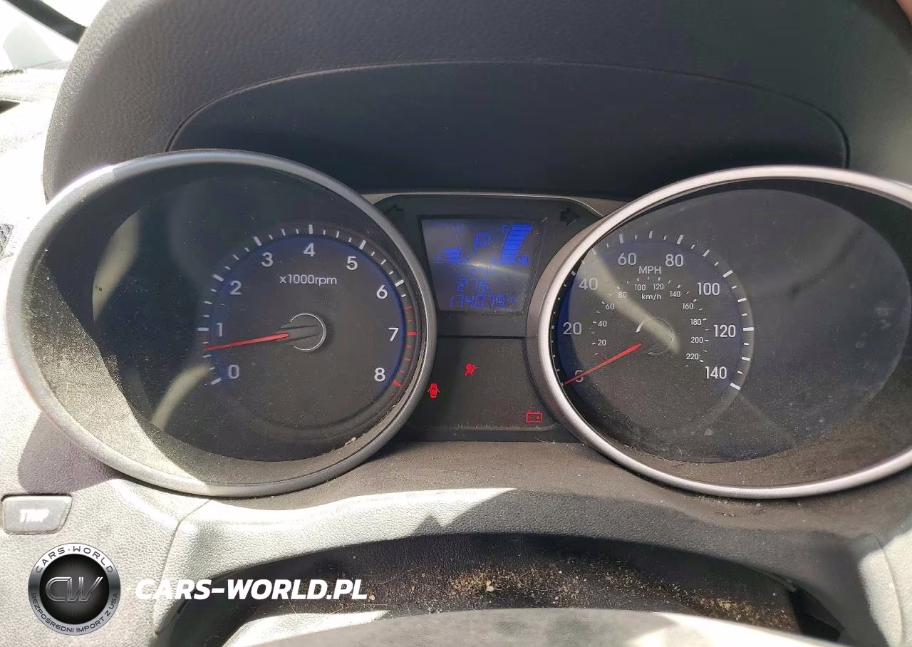 2012 Hyundai Tucson Gls VIN:KM8JU3AC8CU508275 - 9