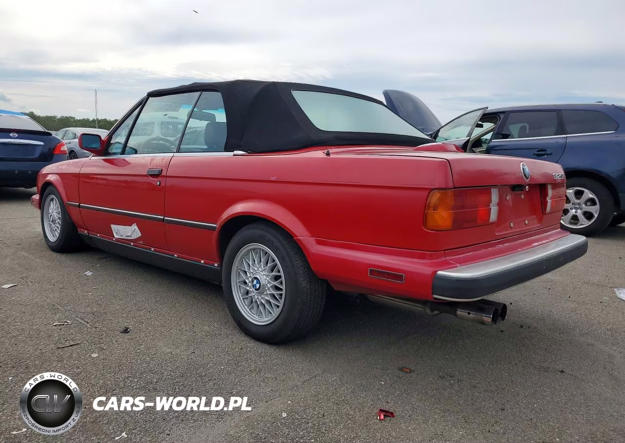1987 BMW 325 I Automatic VIN:WBABB2300H1942742 - 2