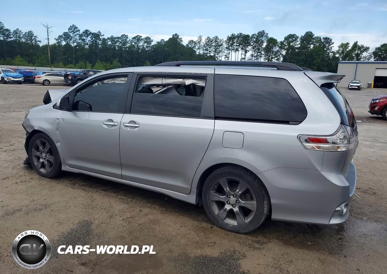 2016 Toyota Sienna Se VIN:5TDXK3DC6GS729920 - 2