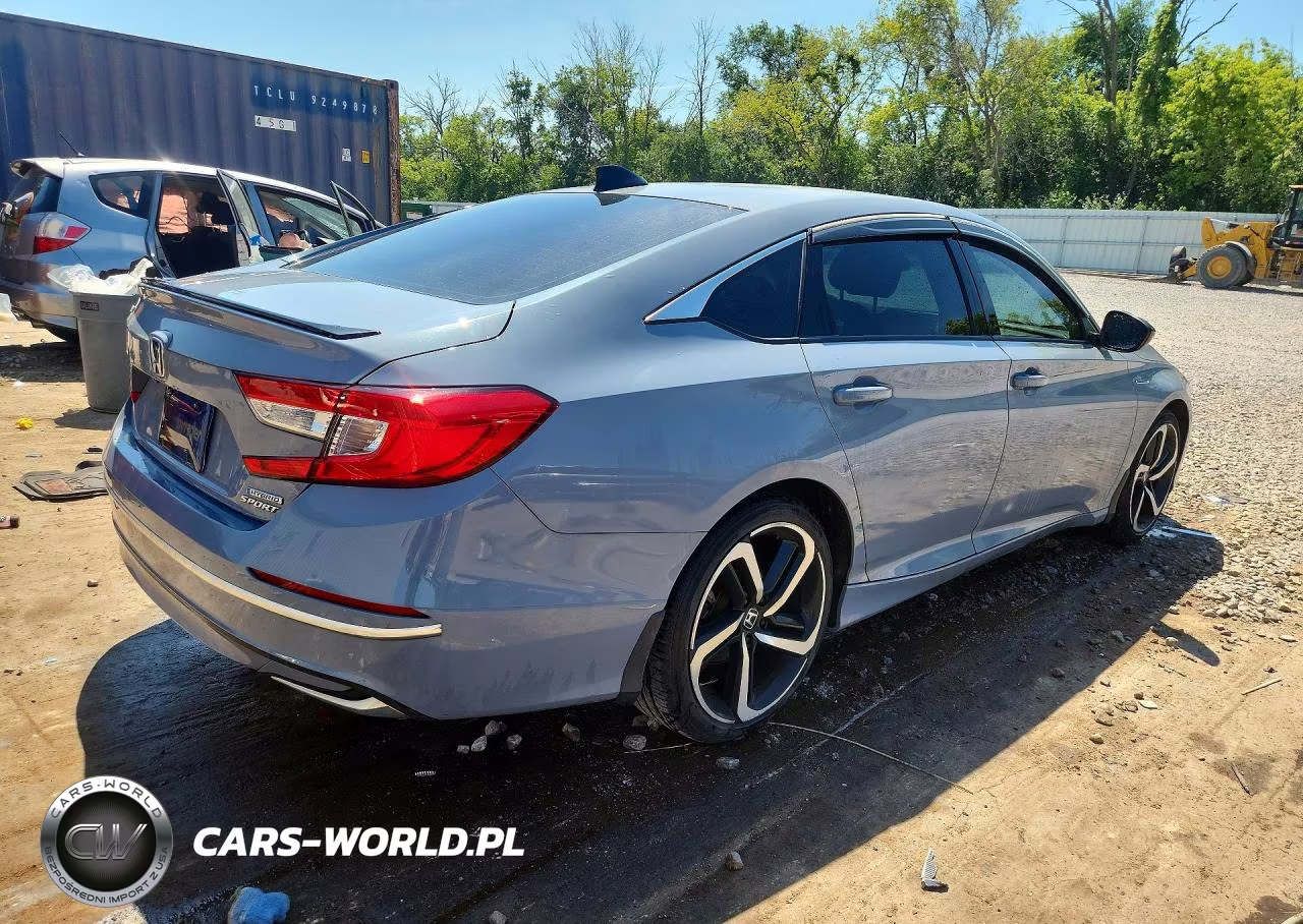 2022 Honda Accord Hybrid Sport VIN:1HGCV3F25NA025665 - 3