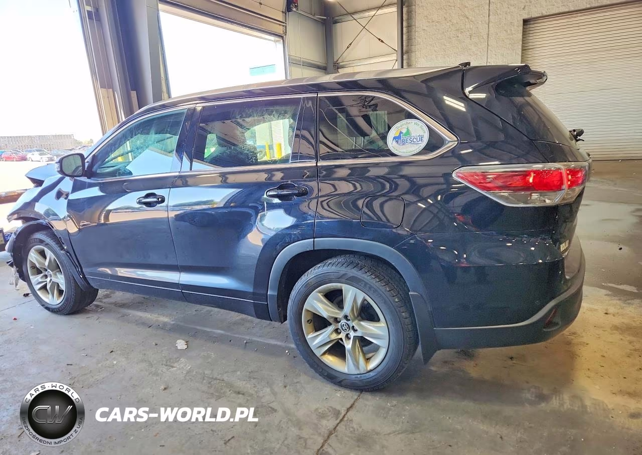 2016 Toyota Highlander Limited VIN:5TDDKRFH1GS285232 - 2