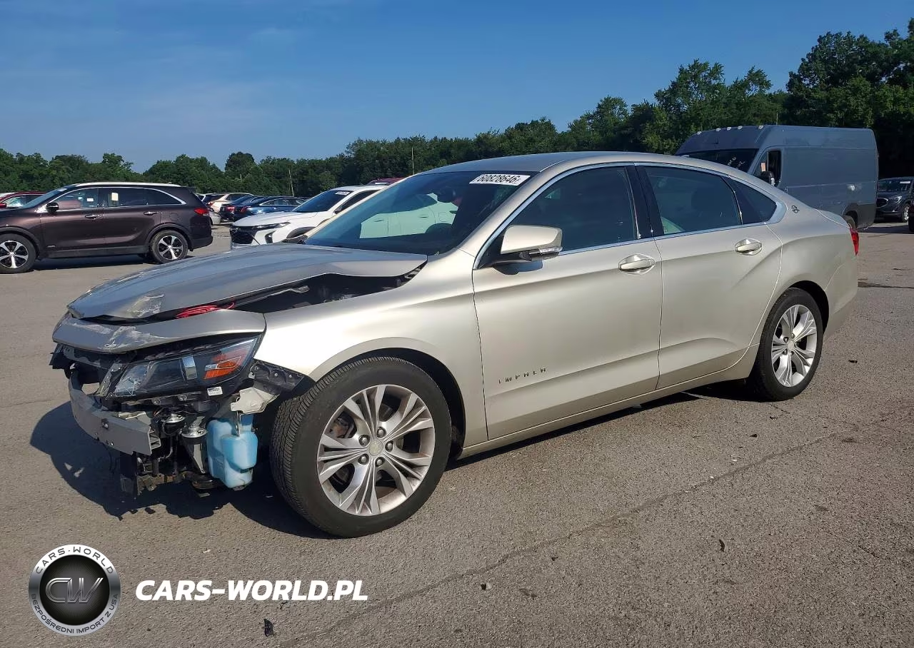 2015 Chevrolet Impala Lt VIN:2G1125S35F9260498 - 1