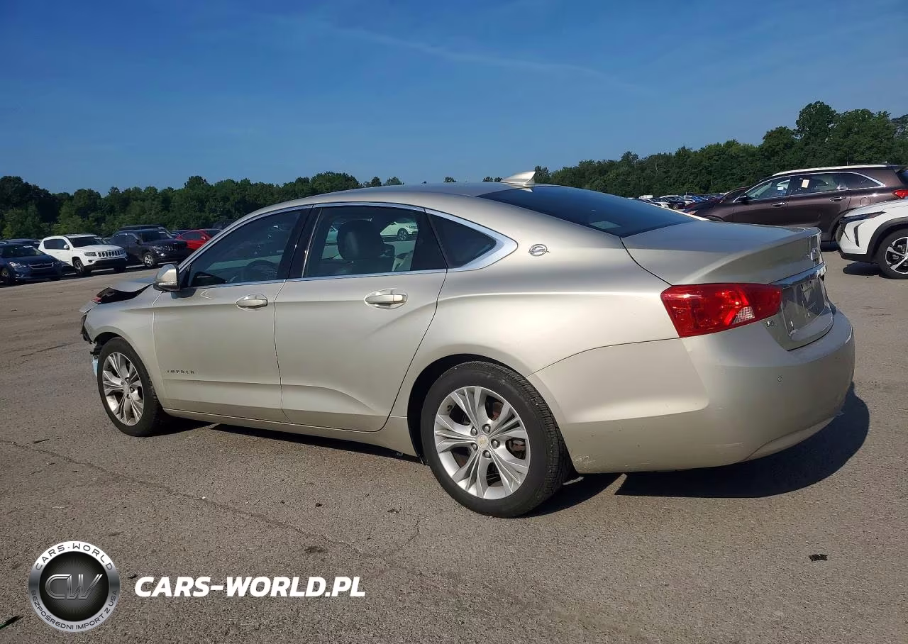 2015 Chevrolet Impala Lt VIN:2G1125S35F9260498 - 2
