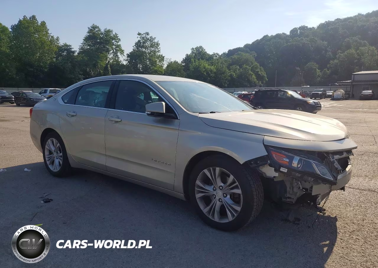 2015 Chevrolet Impala Lt VIN:2G1125S35F9260498 - 4