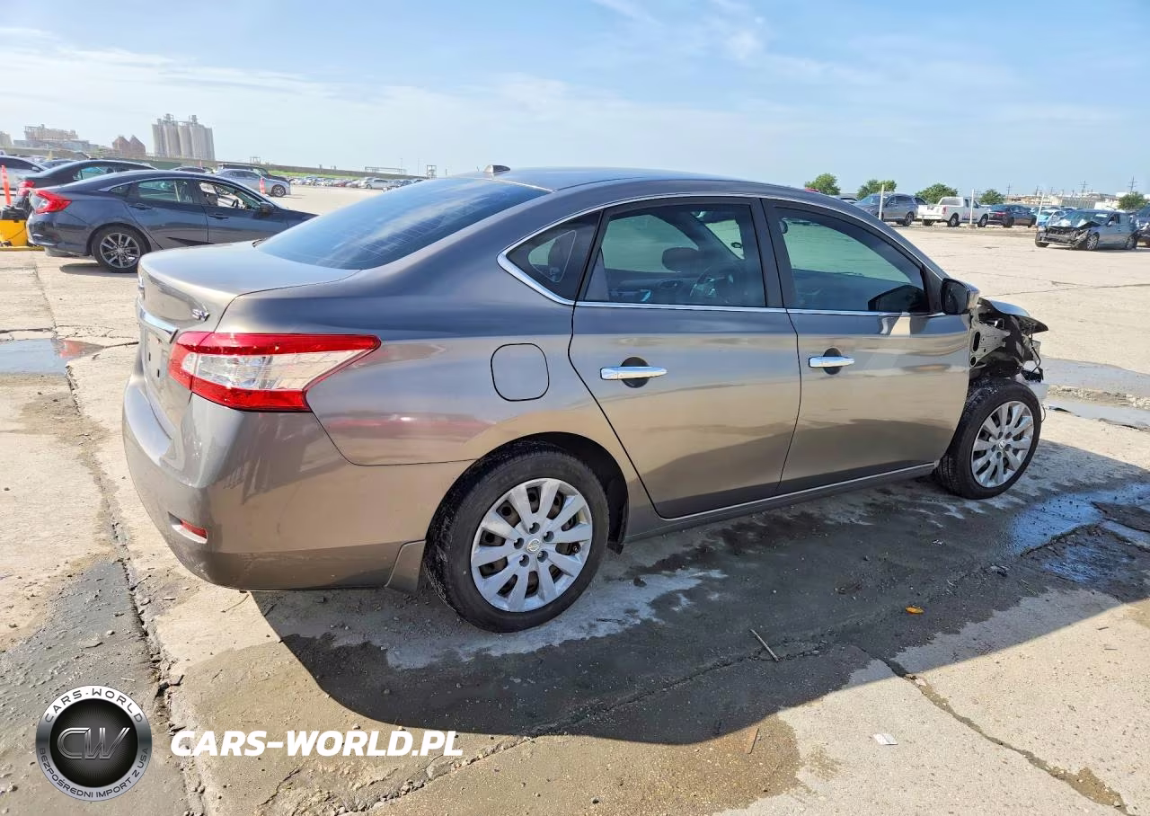 2015 Nissan Sentra Sv VIN:3N1AB7AP5FY362197 - 3