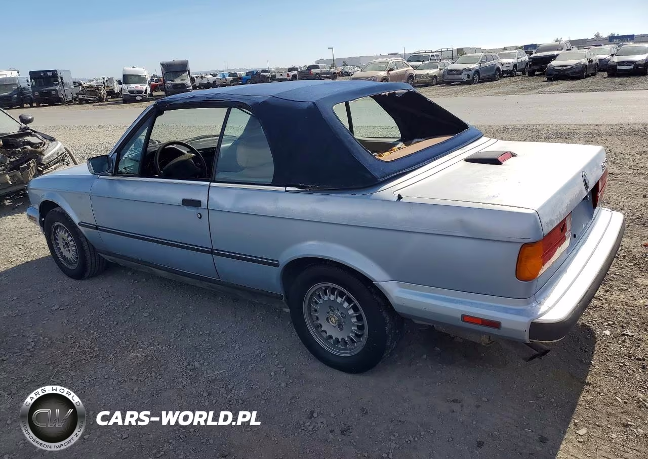 1991 BMW 325 Ic Automatic VIN:WBABB2317MEC24751 - 2
