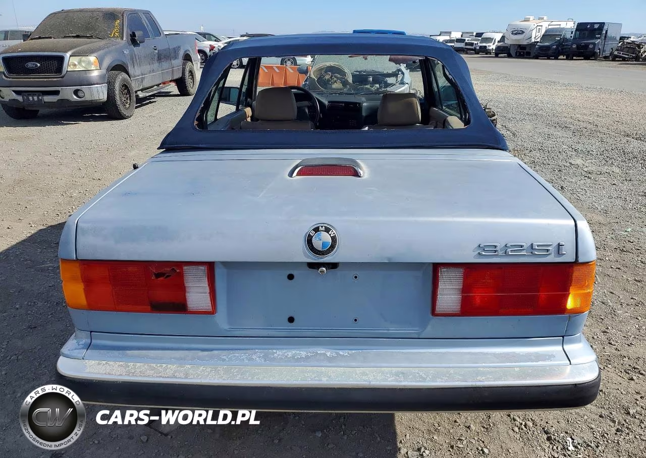 1991 BMW 325 Ic Automatic VIN:WBABB2317MEC24751 - 6