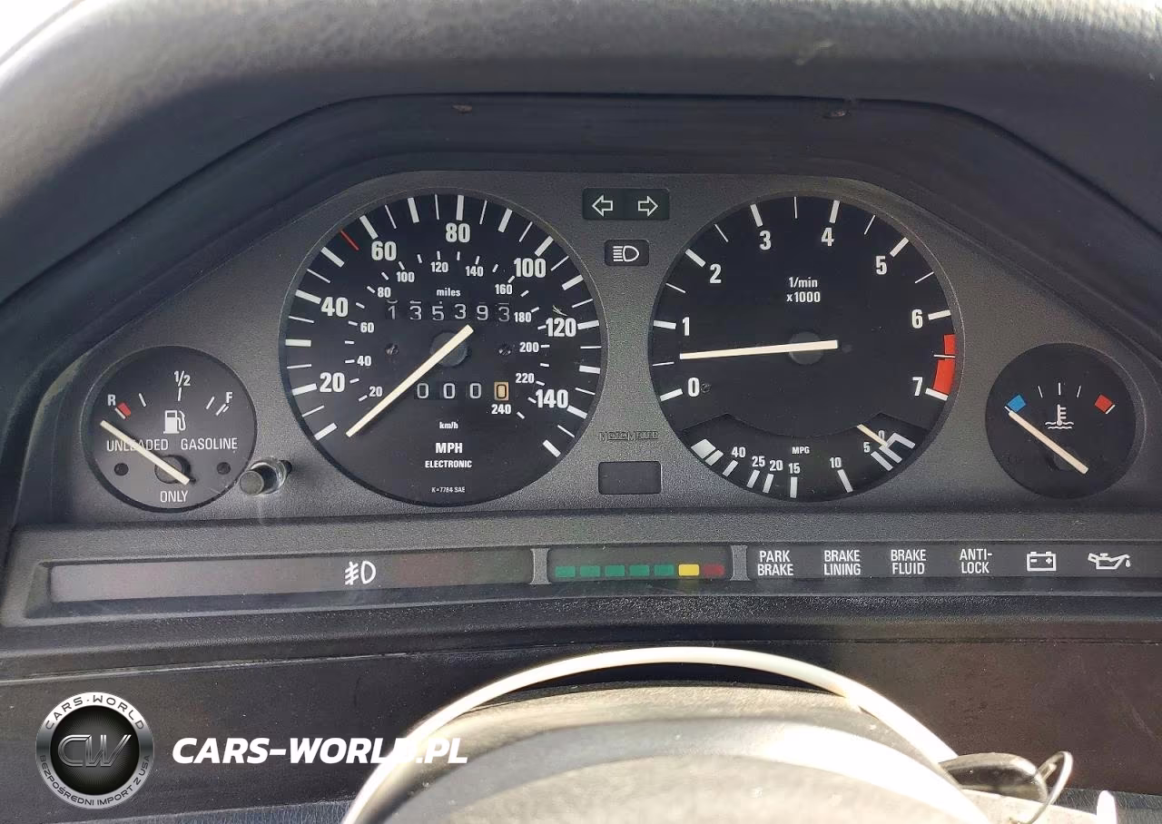 1991 BMW 325 Ic Automatic VIN:WBABB2317MEC24751 - 9
