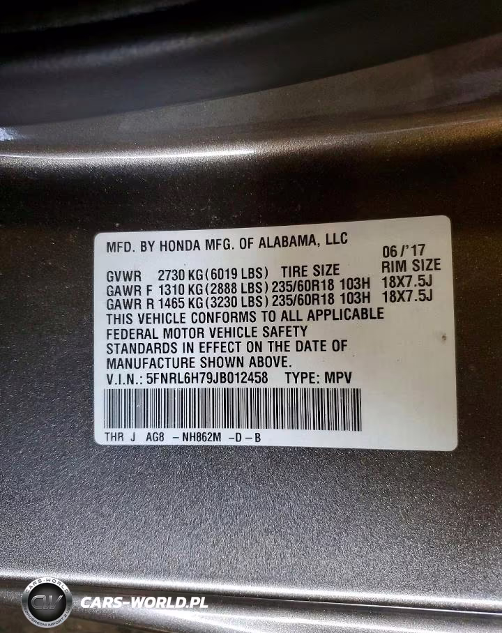 2018 Honda Odyssey Exl VIN:5FNRL6H79JB012458 - 13