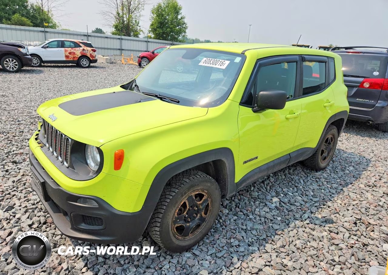 2017 Jeep Renegade Sport VIN:ZACCJBAB0HPE89849 - 1
