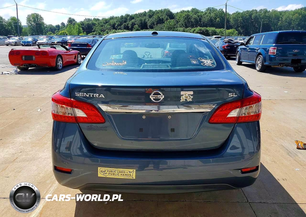 2015 Nissan Sentra Sl VIN:3N1AB7AP0FY331651 - 6