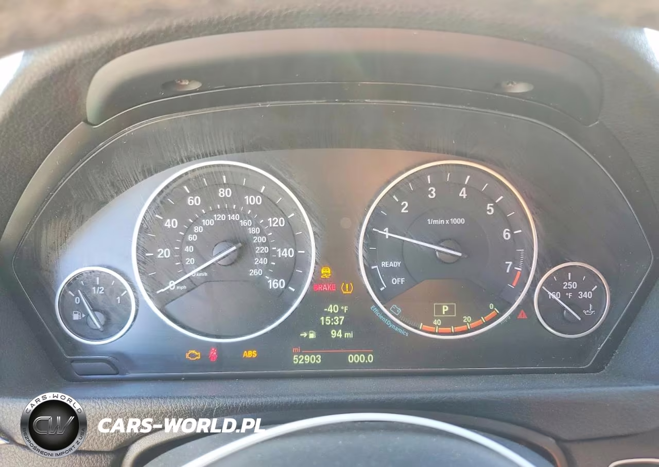 2014 BMW 328 I Sulev VIN:WBA3C1C58EK114306 - 9