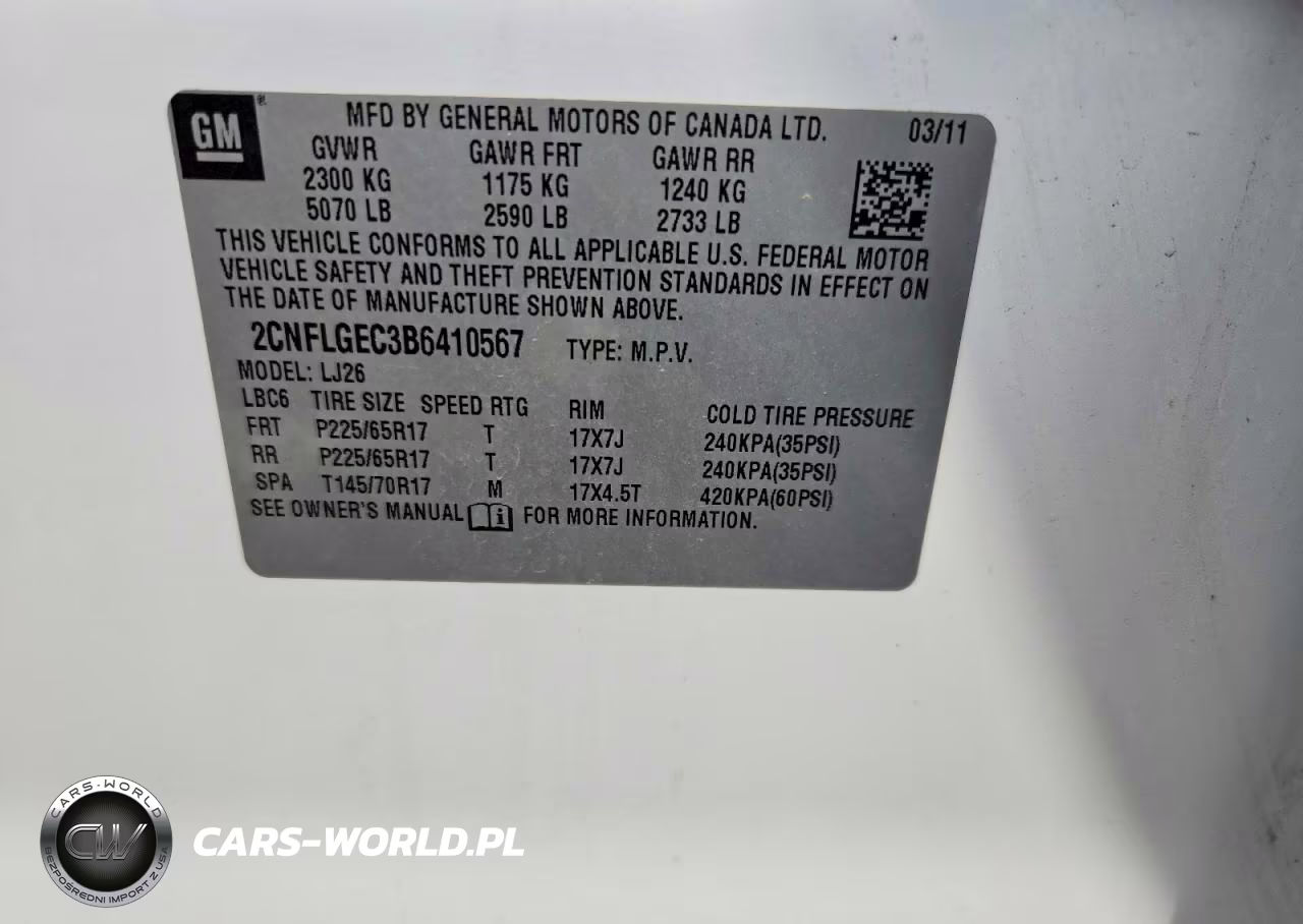 2011 Chevrolet Equinox Ltz VIN:2CNFLGEC3B6410567 - 12