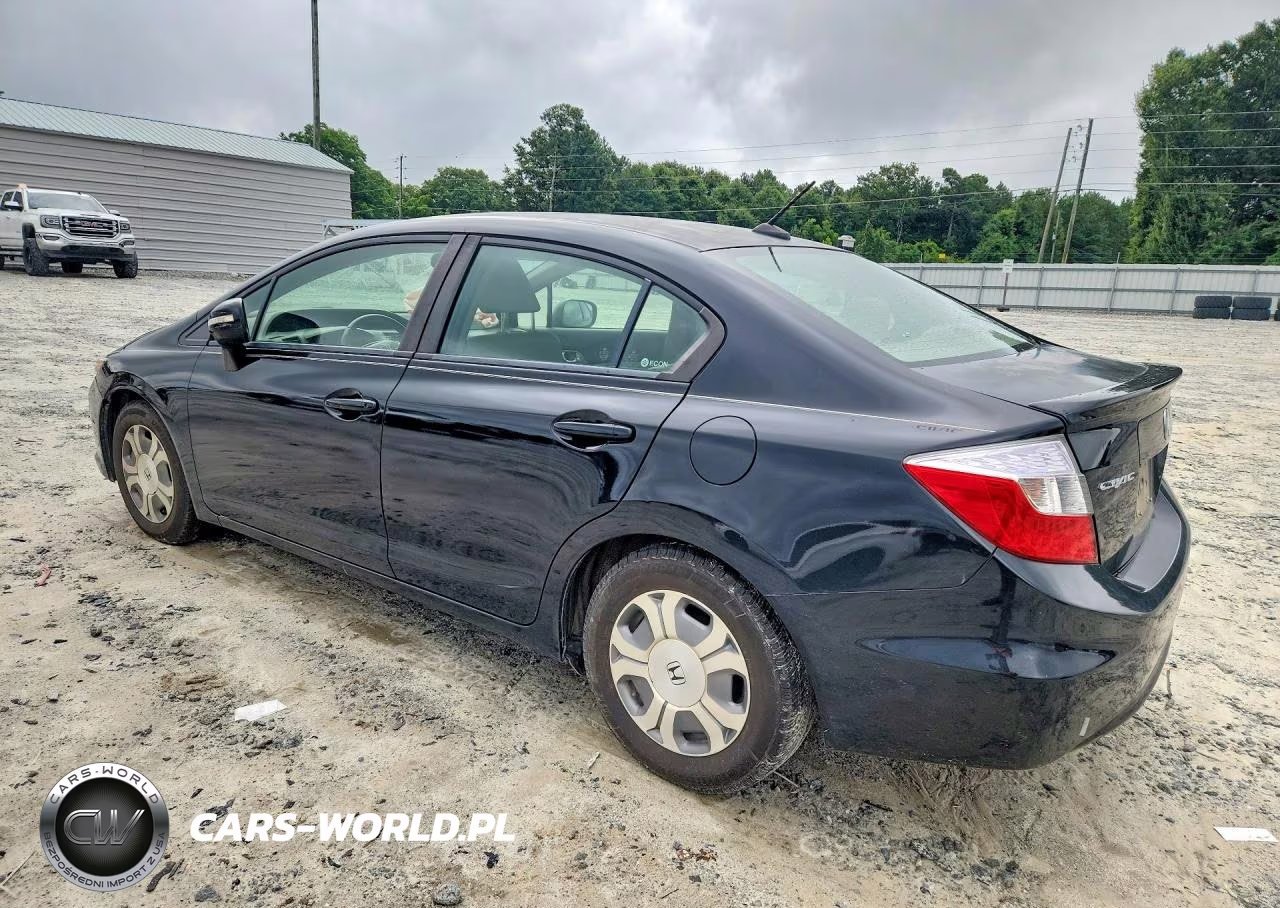 2012 Honda Civic Hybrid L VIN:JHMFB4F3XCS007106 - 2