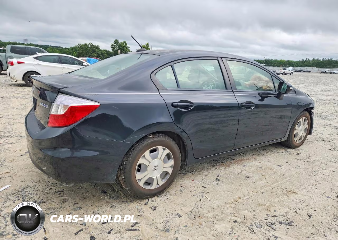 2012 Honda Civic Hybrid L VIN:JHMFB4F3XCS007106 - 3