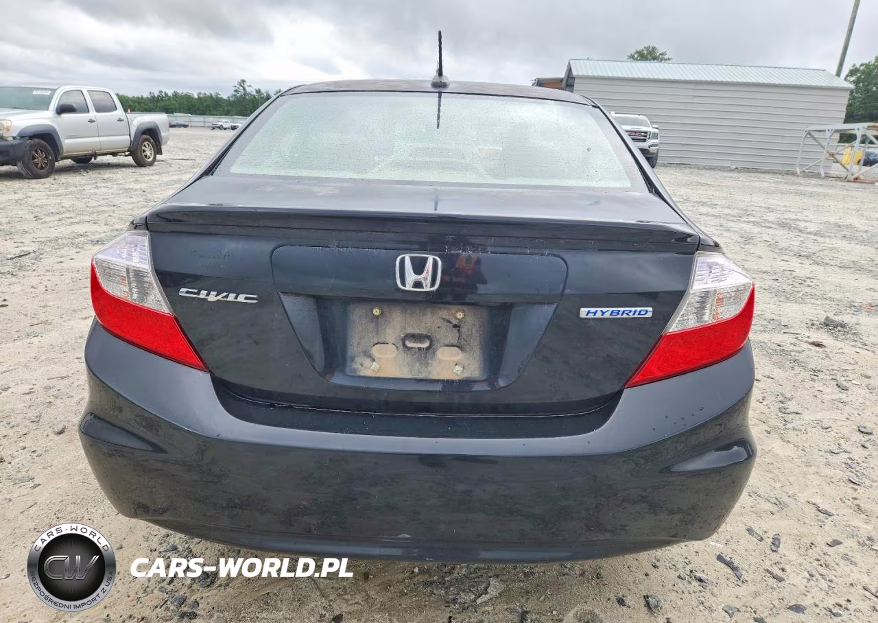 2012 Honda Civic Hybrid L VIN:JHMFB4F3XCS007106 - 6