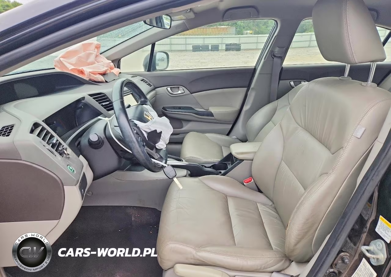 2012 Honda Civic Hybrid L VIN:JHMFB4F3XCS007106 - 7