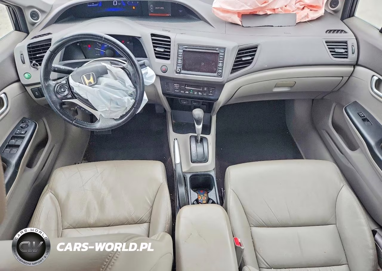 2012 Honda Civic Hybrid L VIN:JHMFB4F3XCS007106 - 8
