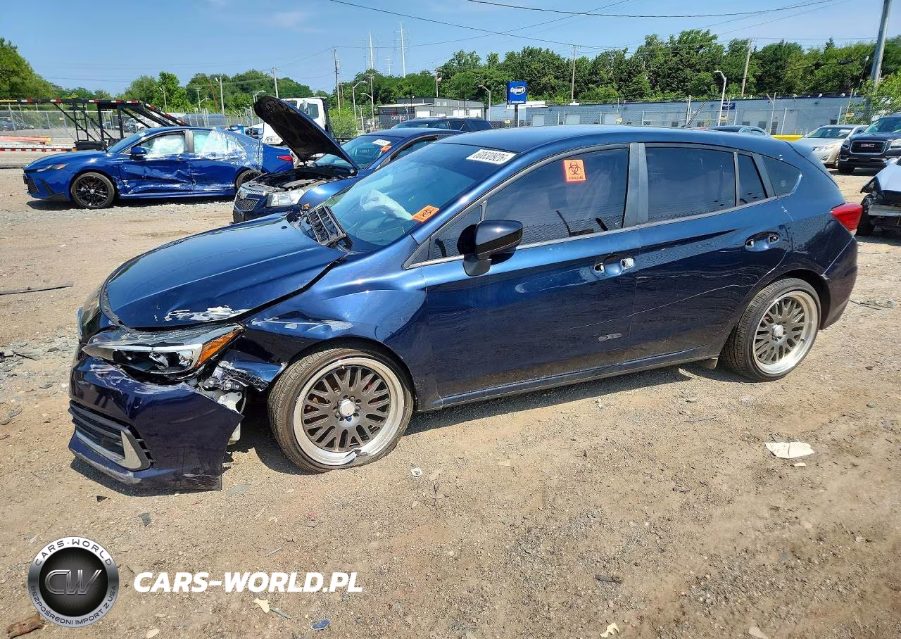 2021 Subaru Impreza VIN:4S3GTAB69M3711441 - 1