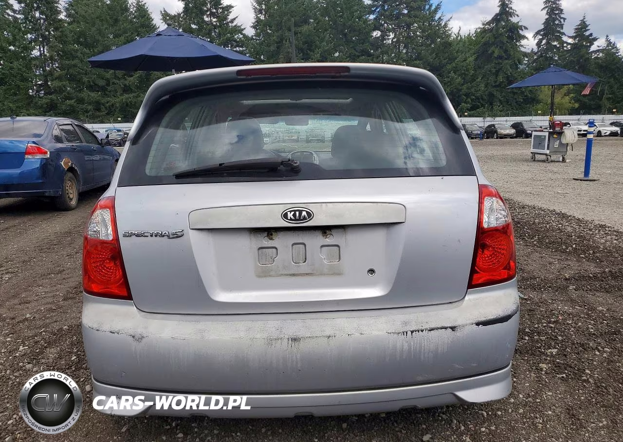 2005 Kia Spectra Spectra5 VIN:KNAFE161755113808 - 6