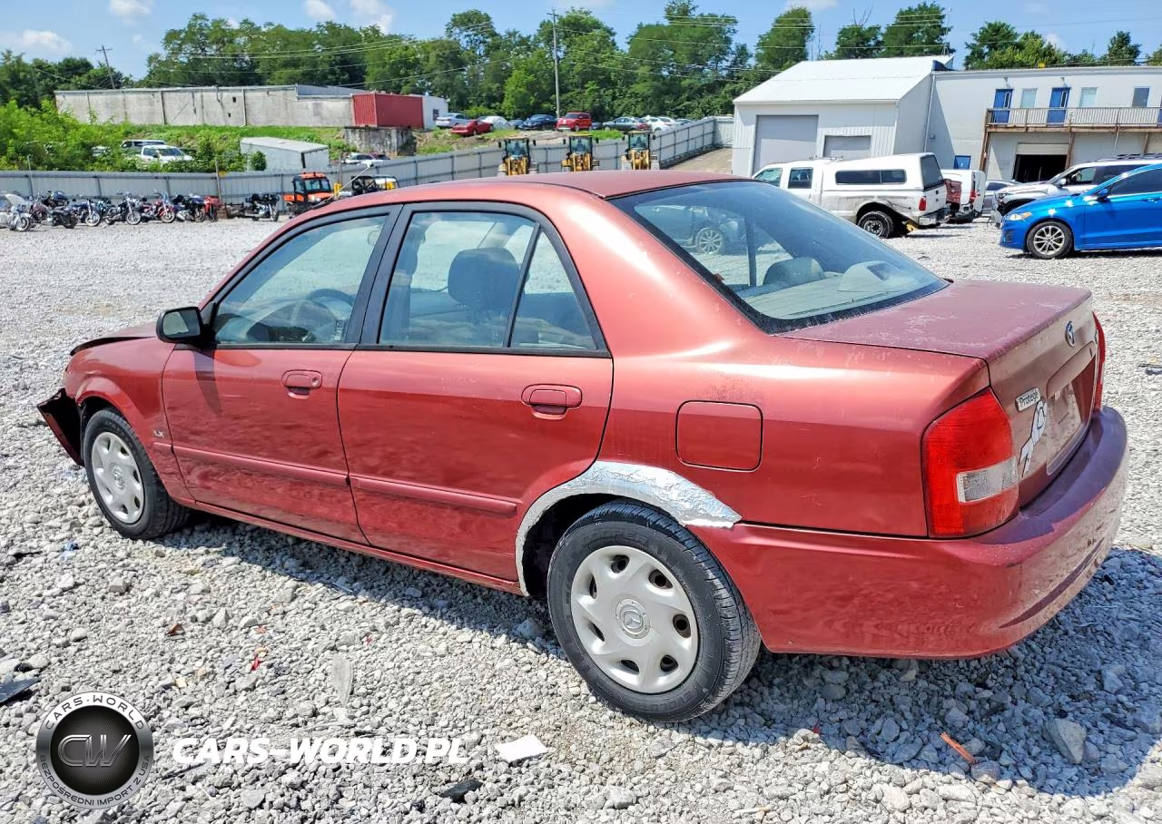 2001 Mazda Protege Dx VIN:JM1BJ222X10434766 - 2