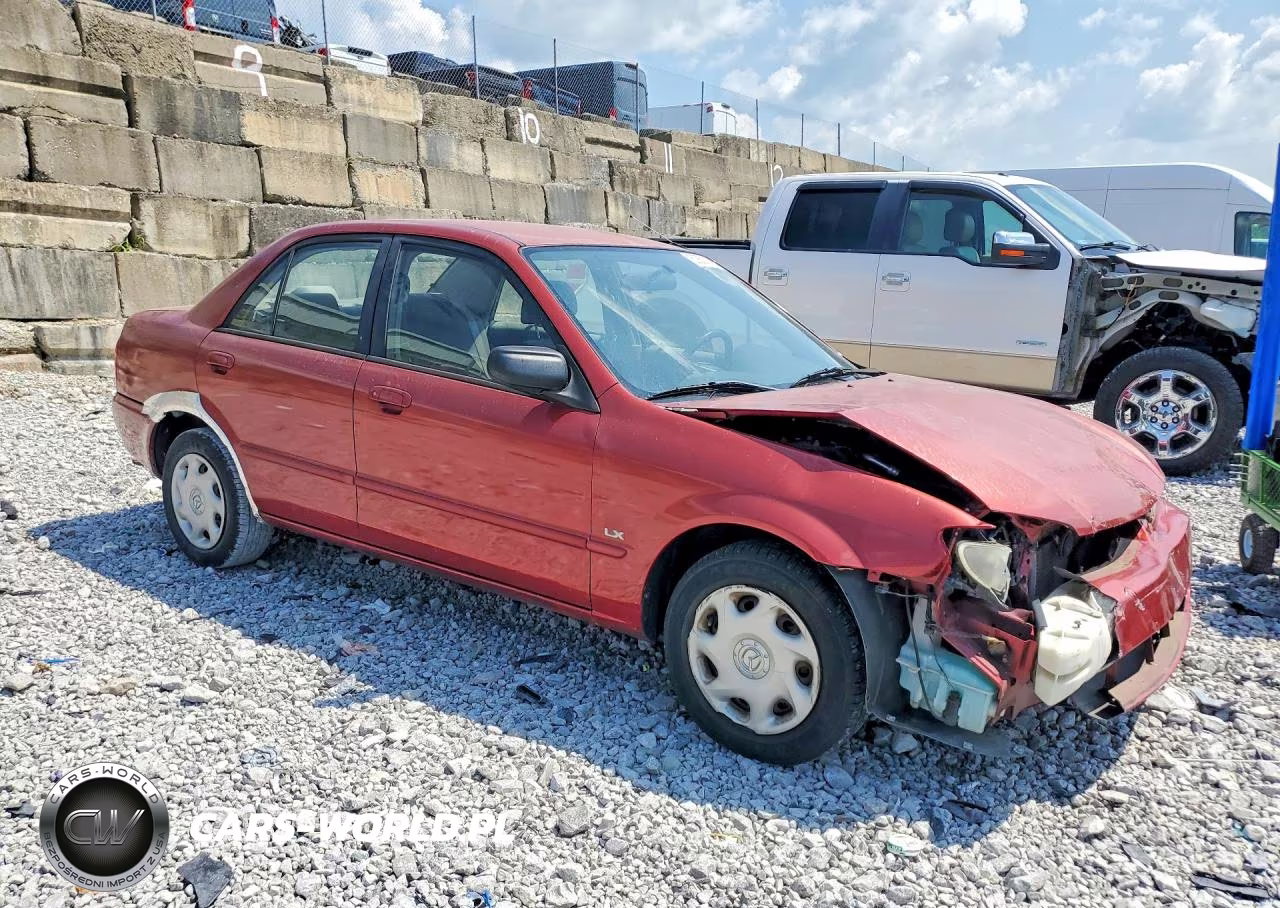 2001 Mazda Protege Dx VIN:JM1BJ222X10434766 - 4