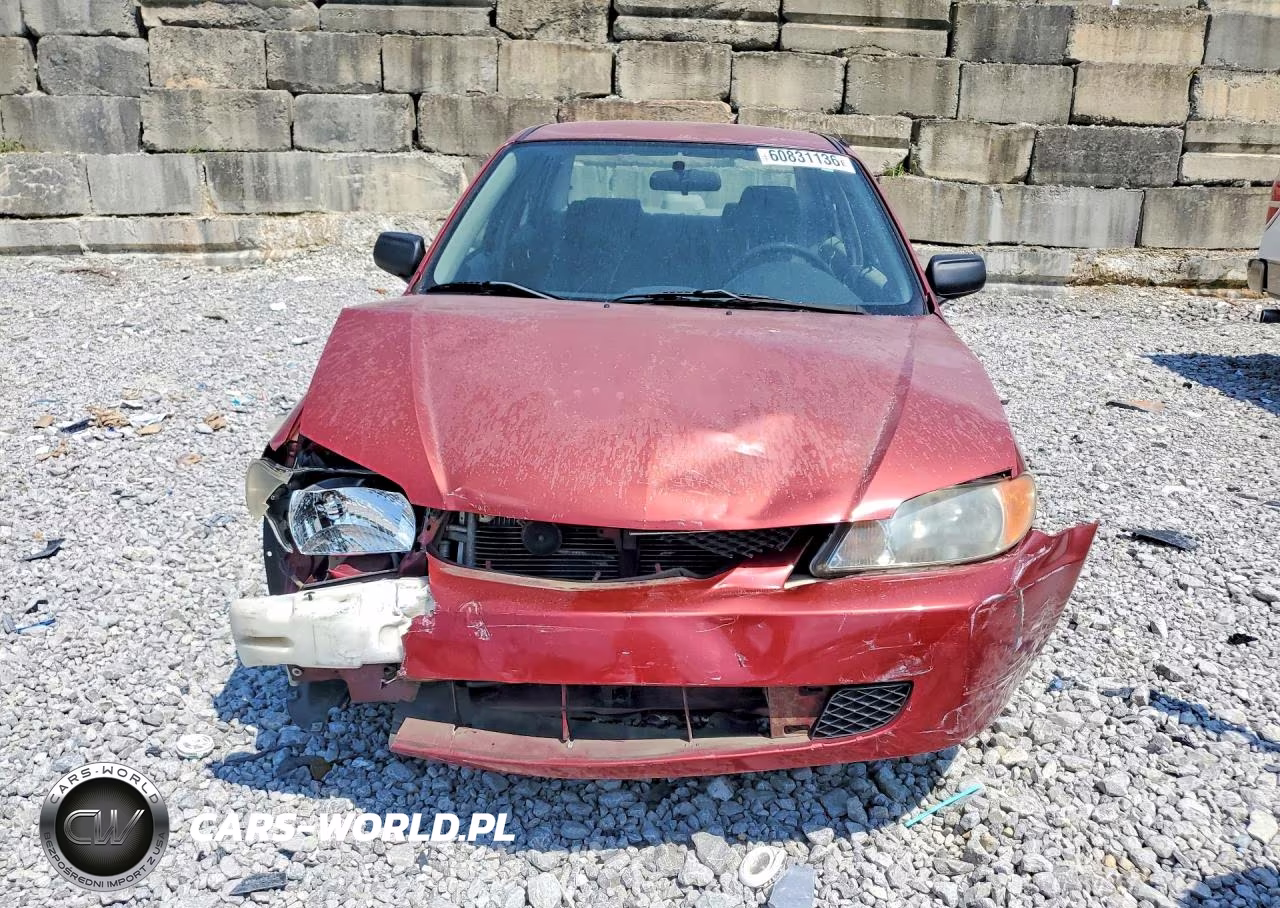 2001 Mazda Protege Dx VIN:JM1BJ222X10434766 - 5