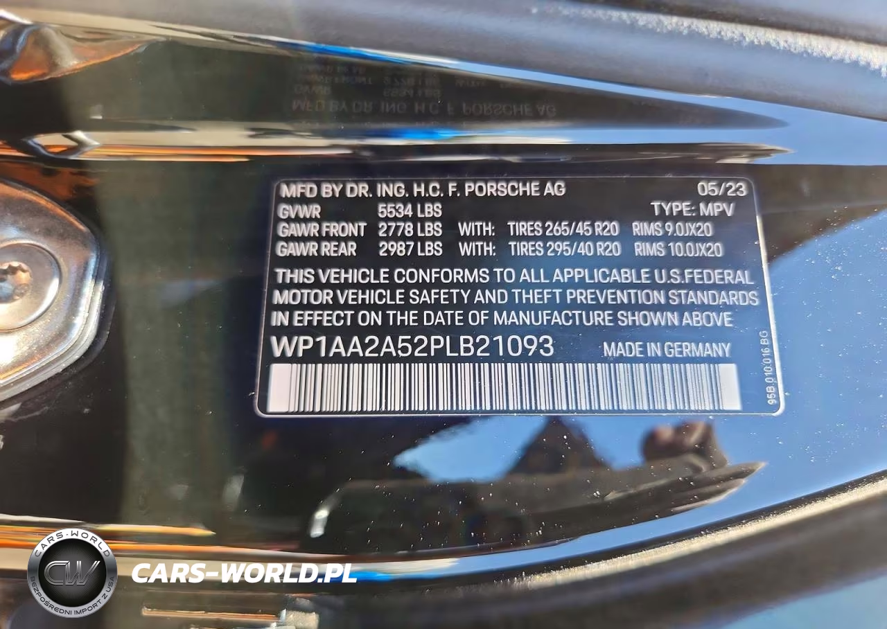 2023 Porsche Macan Base-T VIN:WP1AA2A52PLB21093 - 13