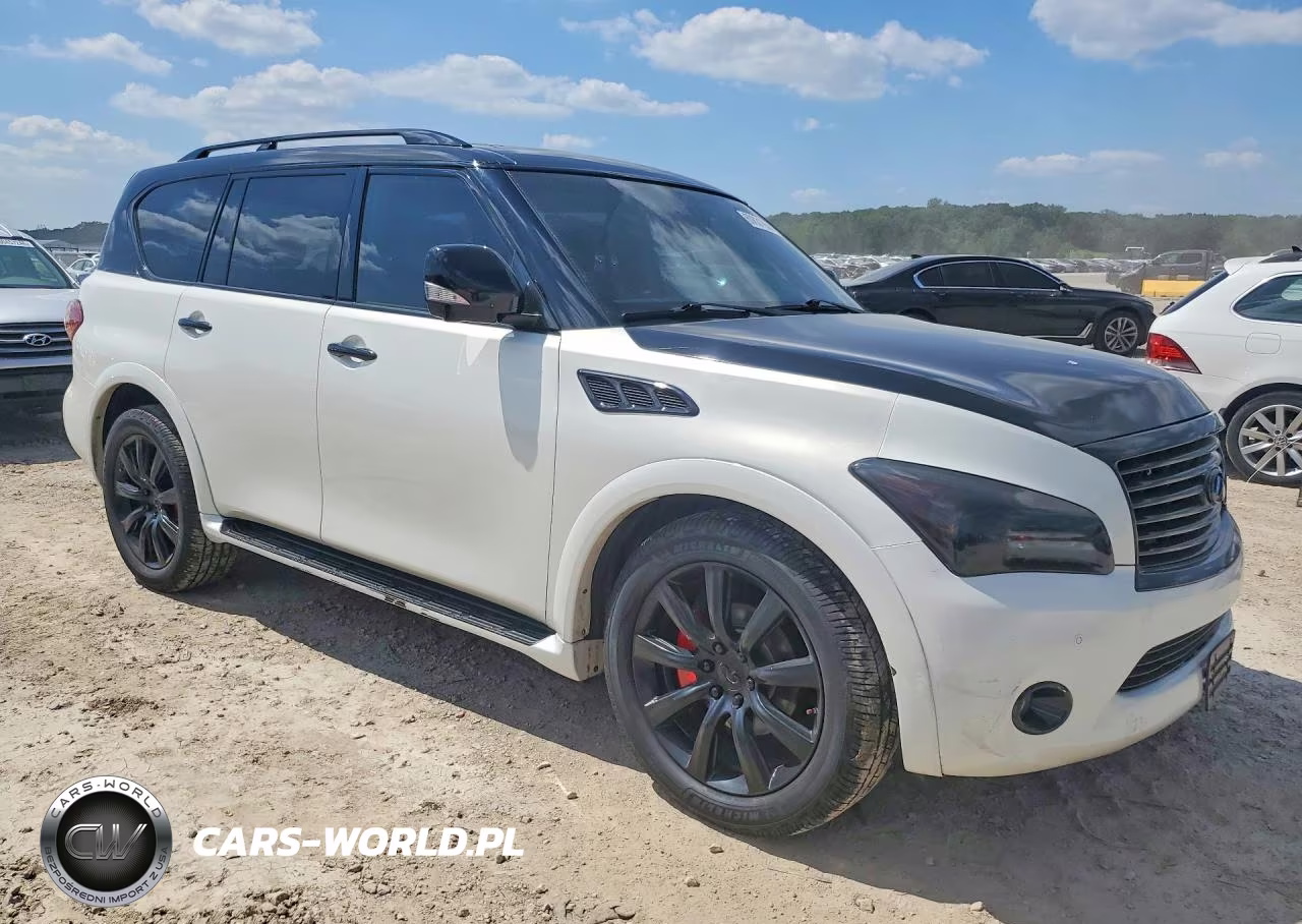 2012 Infiniti Qx56 Base VIN:JN8AZ2NC2C9317369 - 4