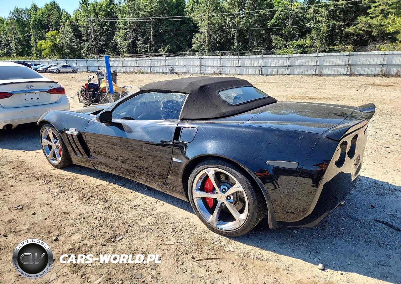 2011 Chevrolet Corvette Grand Sport VIN:1G1YS3DW1B5107781 - 2