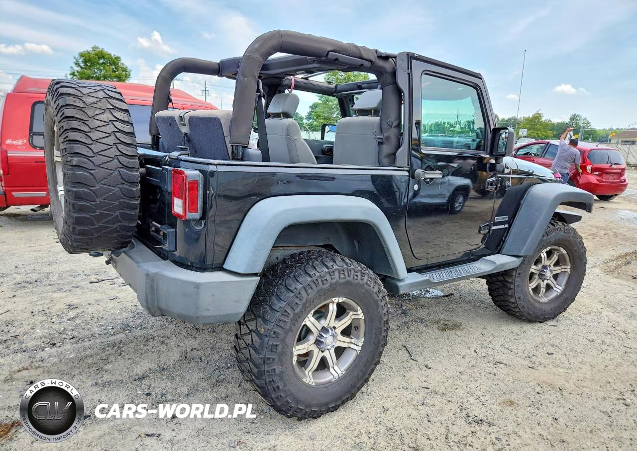 2010 Jeep Wrangler Sport VIN:1J4GA2D1XAL217432 - 3