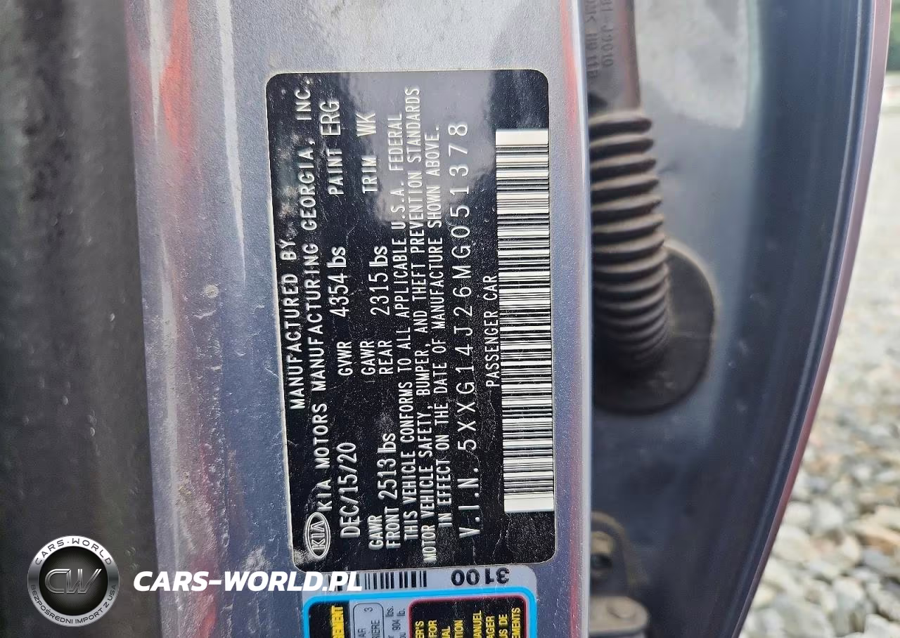 2021 Kia K5 Lxs VIN:5XXG14J26MG051378 - 12